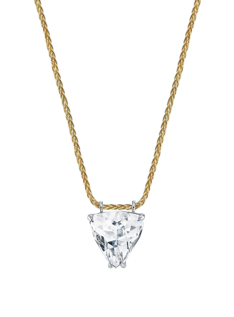 "RELAY" FACET PHENAKITE PENDANT