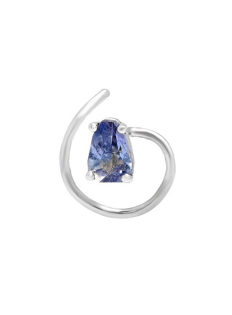 BENITOITE EARRING